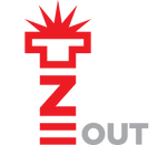 EZ STUD OUT logo white