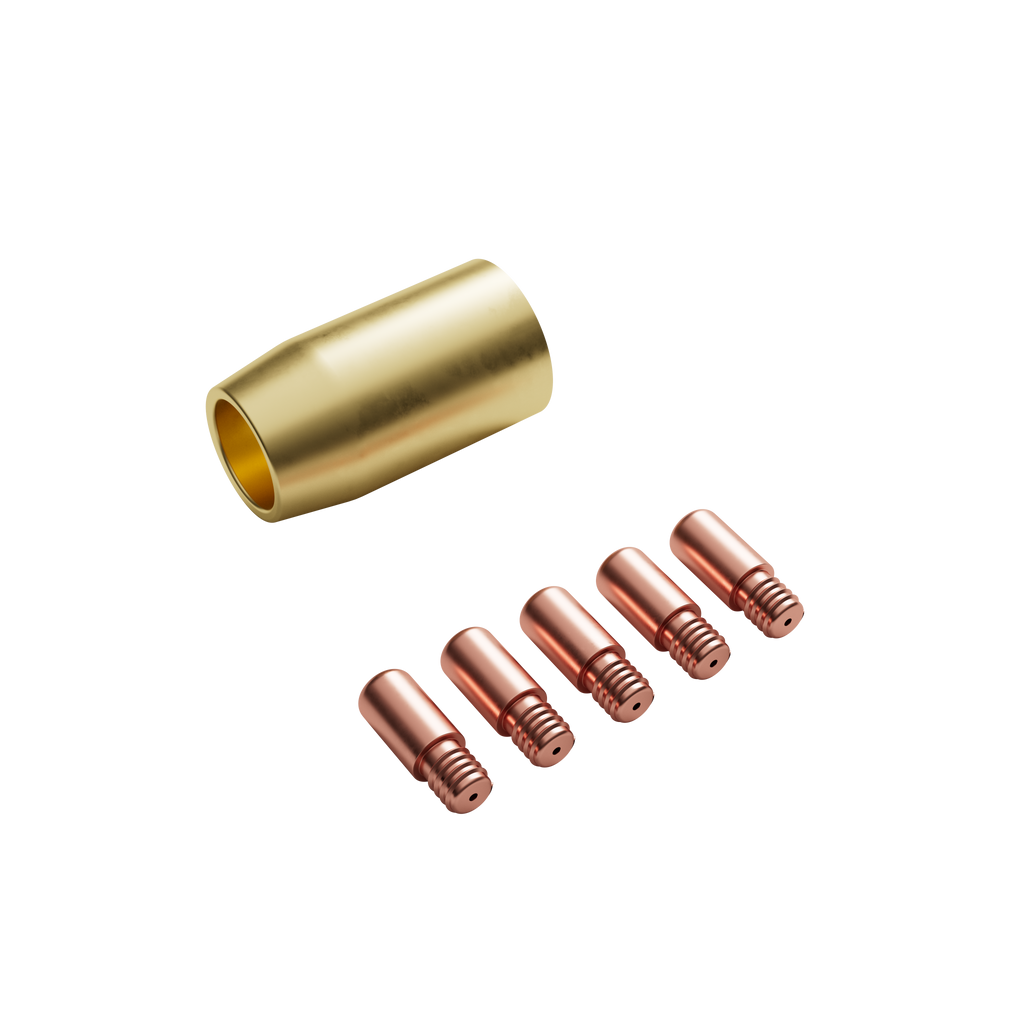 FMCON35 - Flexmig 360 Consumables Kit - Replacement Nozzle and Contact Tips (0.035/0.9)